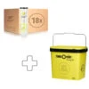 Training Tennisball 18x 4 Ball Tube Plus Ball Bucket 2 Training Tennisball 18x 4 Ball Tube Plus Ball Bucket -Wilson Store 0000300000 000
