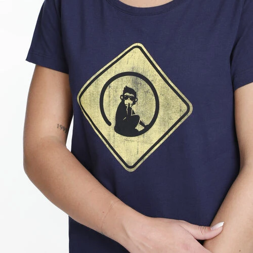 Australia Road Sign T-Shirt Women 8 Australia Road Sign T-Shirt Women - Image 6