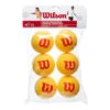 Wilson Starter Foam Balls (Stage 3) 6 Pack -Wilson Store 0151200000 000
