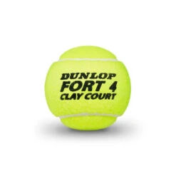 Dunlop Fort Clay Court 4 Ball Tube 7 Dunlop Fort Clay Court 4 Ball Tube -Wilson Store 0162300000 10