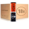 Dunlop Fort Clay Court 18x 4 Ball Tube -Wilson Store 0163700000 000