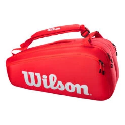 Wilson Super Tour Racket Bag 9 Pack 18 Wilson Super Tour Racket Bag 9 Pack -Wilson Store 0220600000 0 1