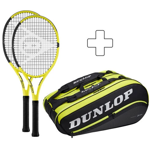 Dunlop 2x SX 300 Plus Tennis Bag 3 Dunlop 2x SX 300 Plus Tennis Bag