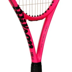 Wilson Clash 100L V2.0 Bright Neon Pink Tour Racket -Wilson Store 04005000 10