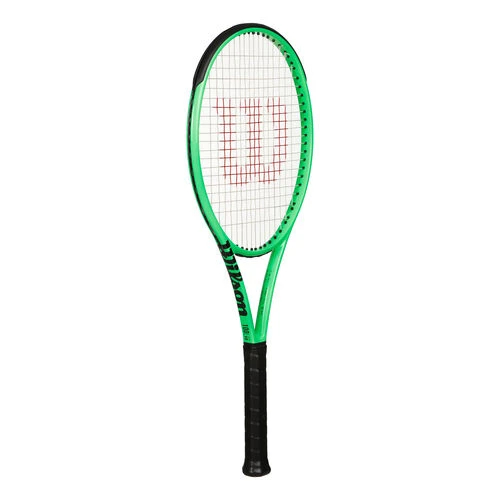Wilson Blade 100L V8 Bright Neon Green Tour Racket 3 Wilson Blade 100L V8 Bright Neon Green Tour Racket - Image 2