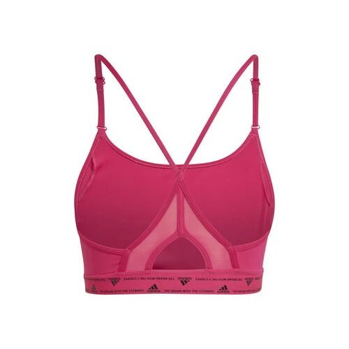 ADIDAS Aeroreact Low-Support 3 Stripes Sports Bras Women 4 ADIDAS Aeroreact Low-Support 3 Stripes Sports Bras Women - Image 2