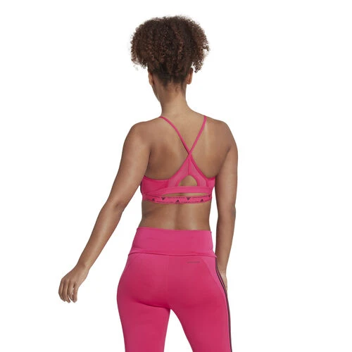 ADIDAS Aeroreact Low-Support 3 Stripes Sports Bras Women 6 ADIDAS Aeroreact Low-Support 3 Stripes Sports Bras Women - Image 4