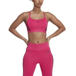 ADIDAS Aeroreact Low-Support 3 Stripes Sports Bras Women 13 ADIDAS Aeroreact Low-Support 3 Stripes Sports Bras Women -Wilson Store 17402000 15
