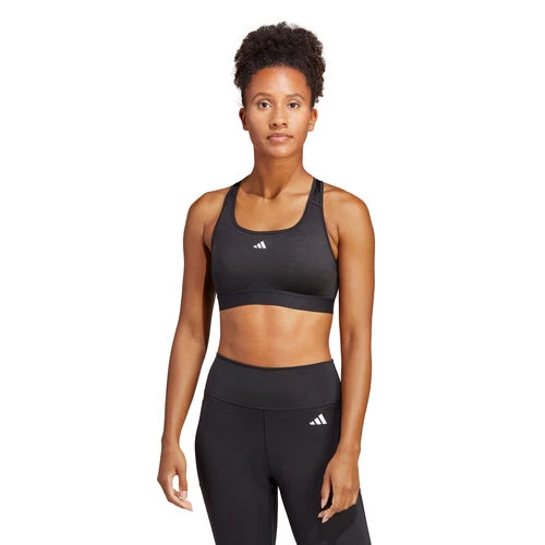 ADIDAS Training PowerReact Training Medium-Support Bra Sports Bras Women 7 ADIDAS Training PowerReact Training Medium-Support Bra Sports Bras Women - Image 5