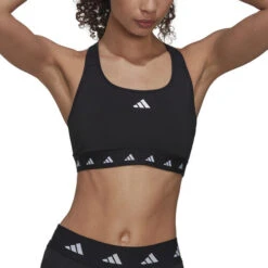 ADIDAS Power Medium-Support Tech-Fit Sports Bras Women 17 ADIDAS Power Medium-Support Tech-Fit Sports Bras Women -Wilson Store 18505000 17